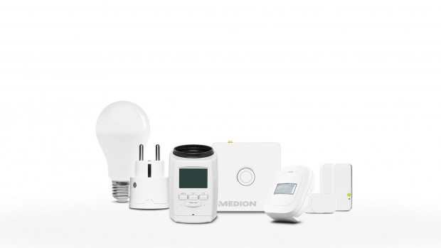 Das Energie-Set von Medions Smart-Home-System (Bild: Medion)