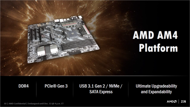 Die Prozessoren nutzen den Sockel AM4 (Bild: AMD)