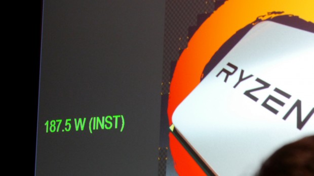 Das Ryzen-System benötigt beim Encodieren kann 190 Watt (Foto: Marc Sauter/Golem.de)