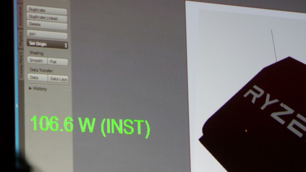 Im Leerlauf ist die Differenz höher (Foto: Marc Sauter/Golem.de)