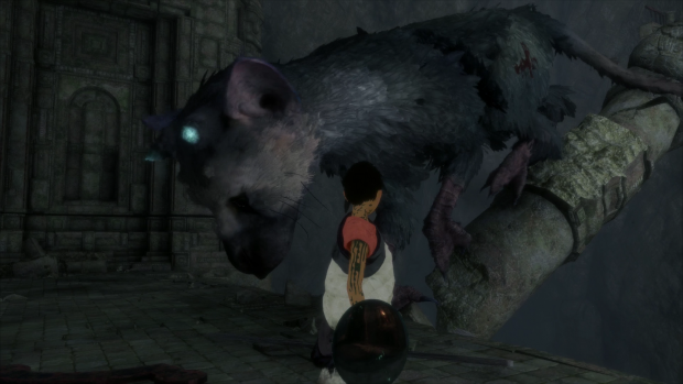 Trico bewegt sich mit der Geschmeidigkeit einer Katze. (Screenshot: Golem.de)