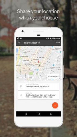 Die App "Vertrauenswürdige Kontakte" von Google (Bild: Google)