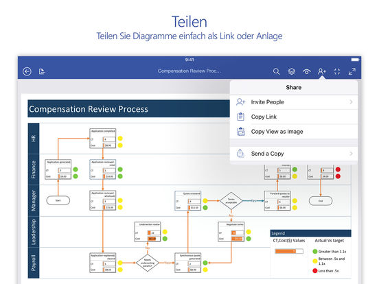 Visualisierungsprogramm: Microsoft bringt Visio für iOS - Golem.de