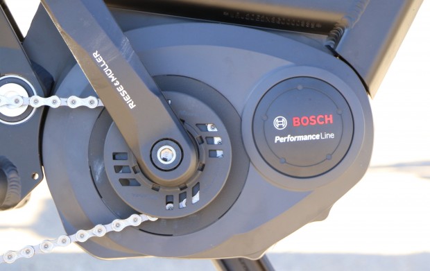 Der Antrieb Performance Line von Bosch ist für sportliche Fahrer gedacht. (Foto: Friedhelm Greis/Golem.de)