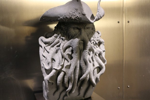 Das Modell von Kapitän Davy Jones aus Fluch der Karibik. (Foto: Friedhelm Greis/Golem.de)