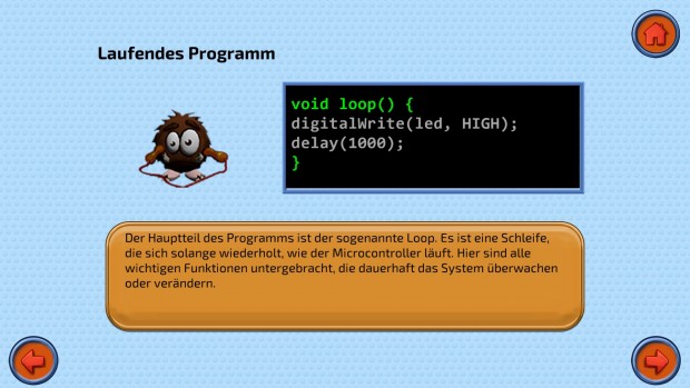 Lernt man im 35. Semester Informatik: Das international anerkannte Symbol für die Loop-Funktion ist ein Pelztier mit Springseil.(Bild: Alexander Merz/Golem.de)