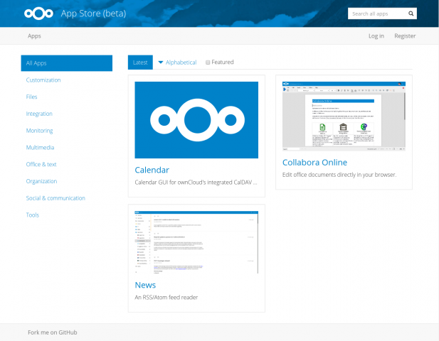 Der neue App Store soll die Verwendung von Signaturen steigern.(Quelle: Nextcloud)