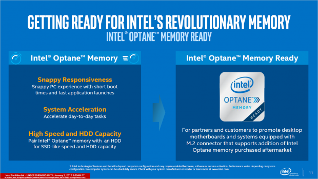 Die neuen PCHs unterstützen Optane Memory (Bild: Intel)
