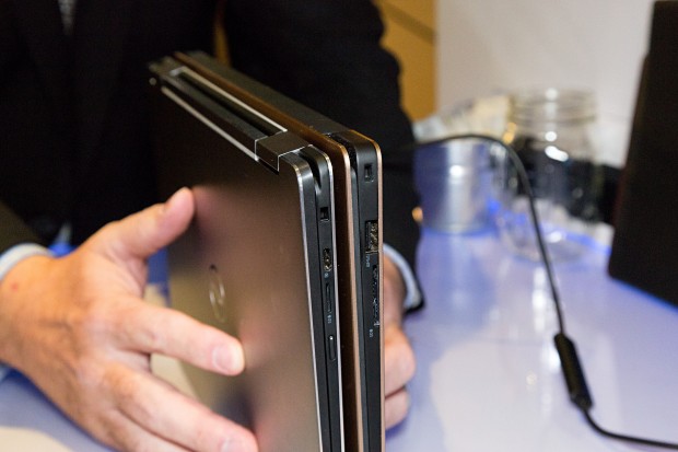 Dell XPS 13 Convertible neben XPS 13 9360 (Foto: Martin Wolf/Golem.de)