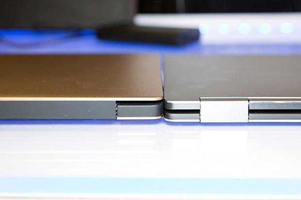 Dell XPS 13 Convertible neben XPS 13 9360 (Foto: Martin Wolf/Golem.de)