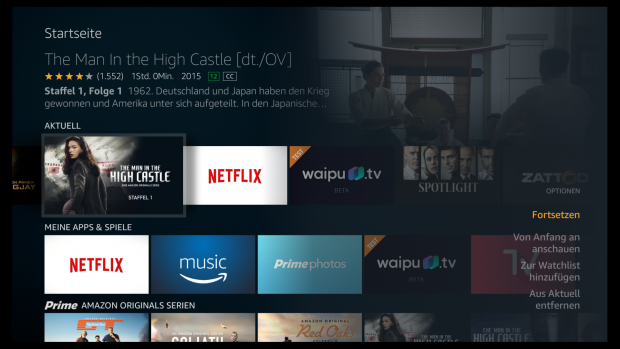 Auch im Aktuell-Bereich stören die fehlenden Prime-Markierungen. (Screenshot: Golem.de)