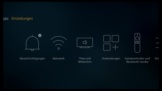 Die Einstellungen wurden ebenfalls neu gestaltet und umsortiert. (Screenshot: Golem.de)