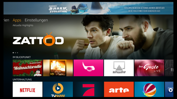 Im neuen Apps-Menü sind Apps und Spiele vereint. (Screenshot: Golem.de)