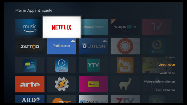 Die App-Übersicht zeigt alle installierten Apps, die sich nach Belieben sortieren lassen. (Screenshot: Golem.de)