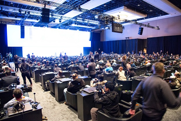 Sessel im Mandalay Bay ... (Foto: Martin Wolf/Golem.de)