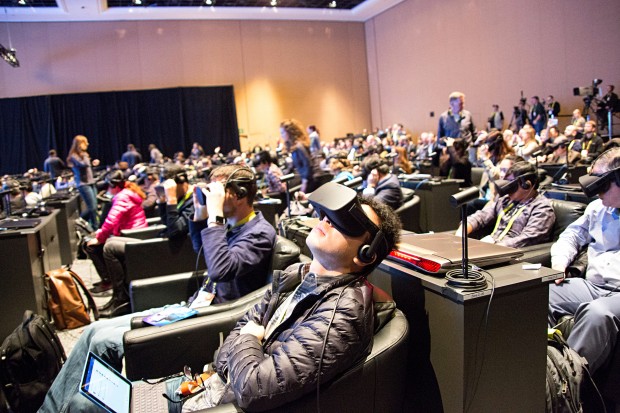 Alle Anwesenden sahen diverse Demos. (Foto: Martin Wolf/Golem.de)