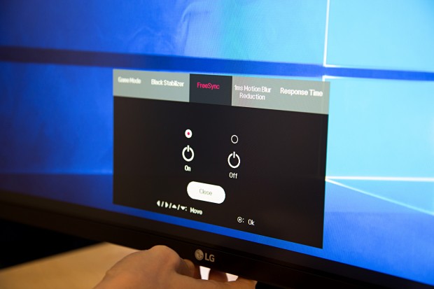 ... Freesync für Spiele, ... (Foto: Martin Wolf/Golem.de)