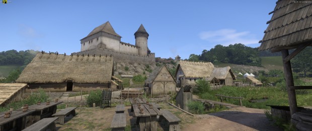 Kingdom Come in 21:9 (Screenshot: Golem.de)