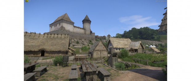 Kingdom Come in 16:9 (Screenshot: Golem.de)