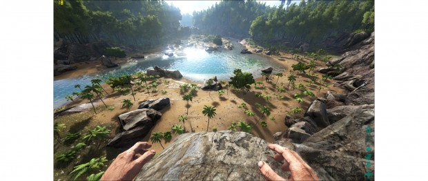 Ark in 16:9 (Screenshot: Golem.de)