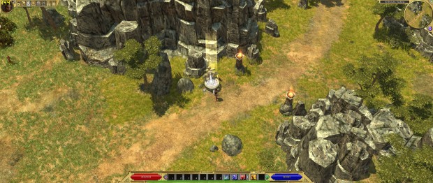 Titan Quest in 21:9 (Screenshot: Golem.de)