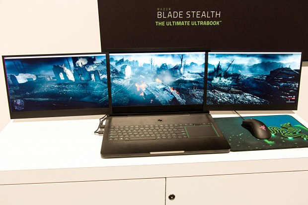 Battlefield 1 auf Razers Project Valerie (Foto: Martin Wolf/Golem.de)