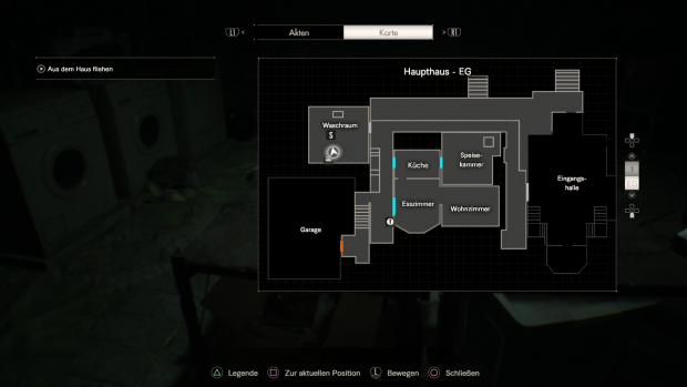 Wenn wir die Karte gefunden haben, k&ouml;nnen wir einen Blick auf die Zimmer werfen. (Screenshot: Golem.de)
