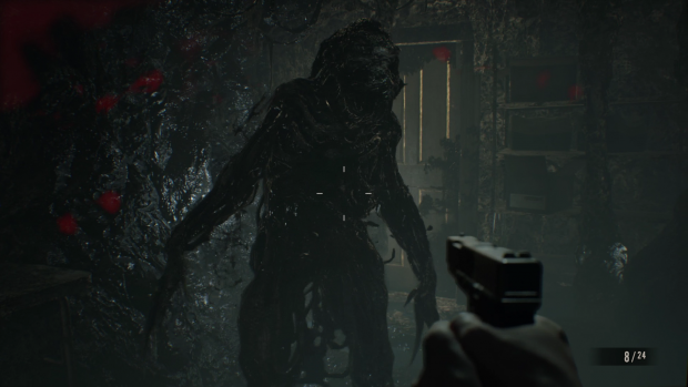 Im Anwesen der Bakers lauern d&uuml;stere Gefahren. (Screenshot: Golem.de)