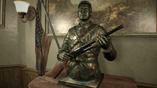 Die Schrotflinte kriegen wir nur mit einem Trick. (Screenshot: Golem.de)