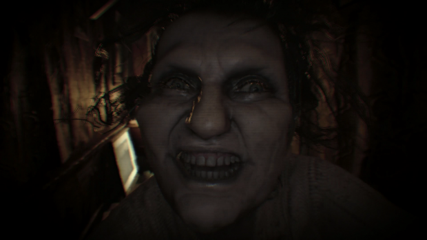 Auch aus der N&auml;he wirkt Marguerite Baker nicht so richtig sympathisch. (Screenshot: Golem.de)