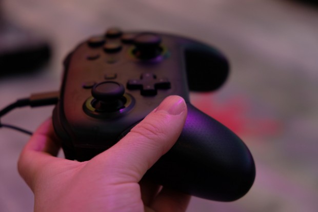 Der Switch Pro Controller (Foto: Michael Wieczorek/Golem.de)