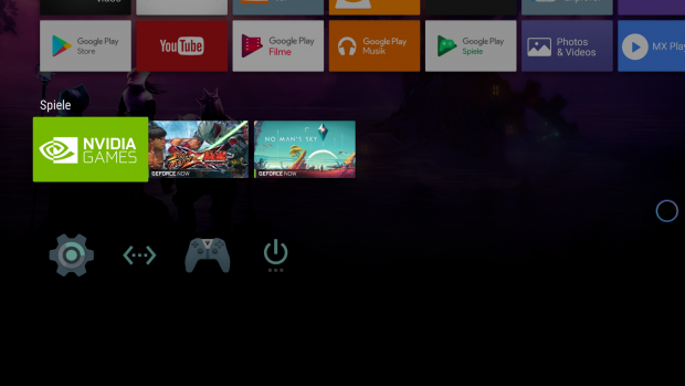 Nvidia Games integriert Android-Spiele, Gamestream und Geforce Now. (Screenshot: Golem.de)