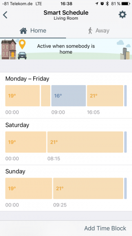 Die Zeitplanung ist recht fein einteilbar. (Screenshot: Golem.de)