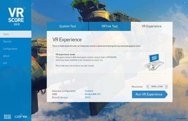 Wer möchte, schaut sich die Szene im Headset an (Screenshot: Golem.de)