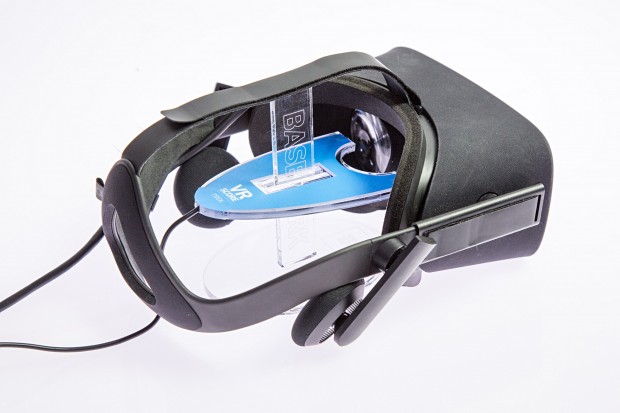 VRTrek mit Oculus Rift (Foto: Martin Wolf/Golem.de)