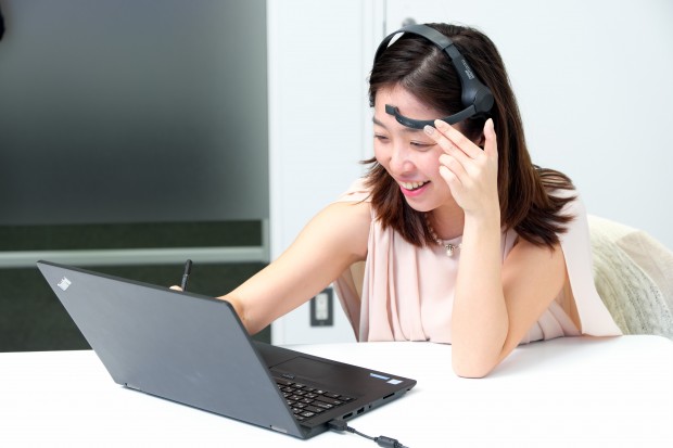 Brainwave nutzt zusätzlich ein Headset. (Bild: Wacom)