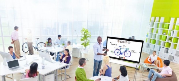 Die 12 Mikrofone des Spark Boards sollen die richtigen Geräusche filtern. (Bid: Cisco)