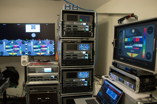 Für jede der Kameras gibt es einen eigenen Stitching-Server, ... (Foto: Werner Pluta/Golem.de)