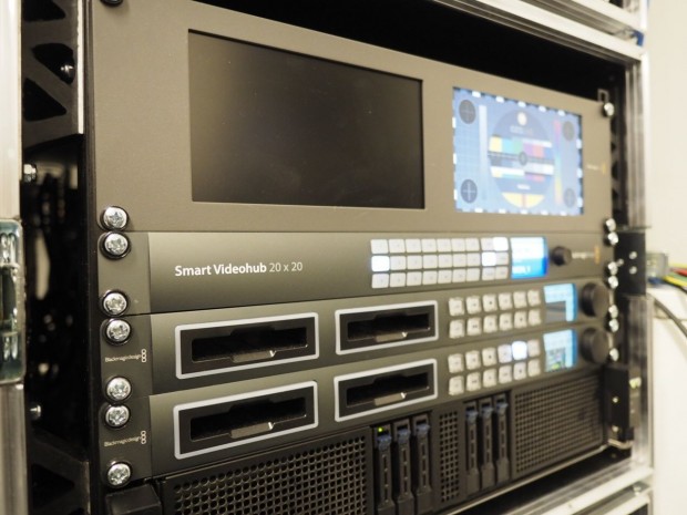 ... der sticht sowie sowohl den Rohstream als auch den gestitchten Stream aufzeichnet. (Foto: Petra Vogt)