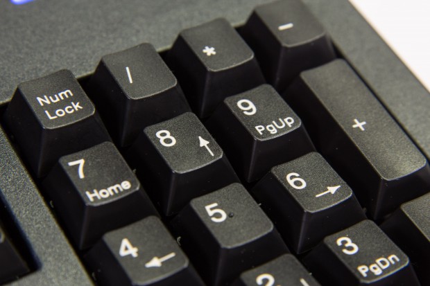 Das MX Board Silent hat einen vollwertigen Nummernblock. (Bild: Martin Wolf/Golem.de)