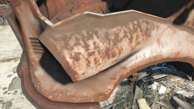 Fallout 4 mit Standard-Texturen (Screenshot: Golem.de)