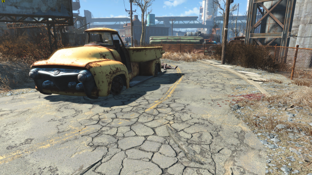 Fallout 4 mit Hi-Res-Texturen (Screenshot: Golem.de)