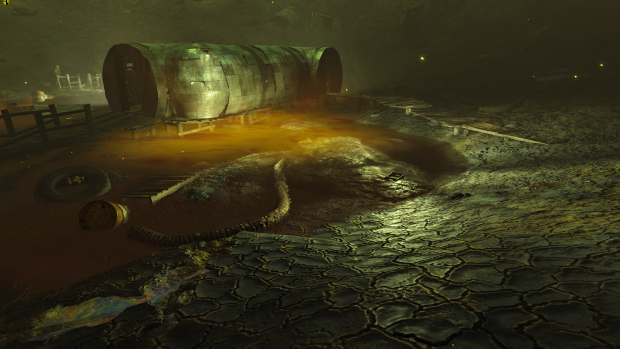 Fallout 4 mit Standard-Texturen (Screenshot: Golem.de)