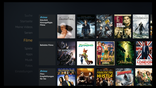 Mit dem Wegfall der Prime-Banderolen ist nicht mehr ersichtlich, welcher Inhalt im Prime-Abo enthalten ist. (Screenshot: Golem.de)