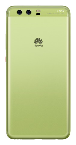 Das größere P10 Plus kommt unter anderem in einem hellen Grün. (Bild: Huawei)