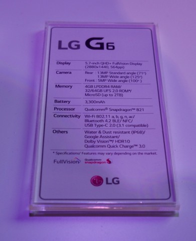 LGs G6 (Bild: Michael Wieczorek/Golem.de)