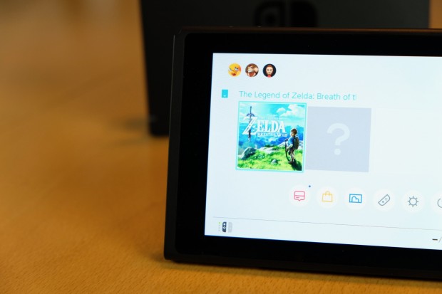 Das Zelda-Modul ist eingelegt. (Foto: Michael Wieczorek/Golem.de)