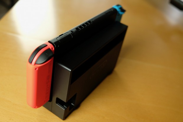 Nintendo Switch im Dock (Foto: Michael Wieczorek/Golem.de)