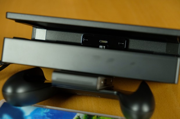 Der Blick von oben ins Dock (Foto: Michael Wieczorek/Golem.de)