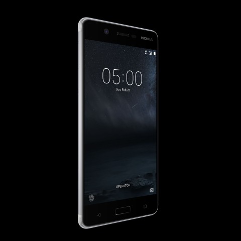 Das Nokia 5 in Silber (Bild: HMD Global)